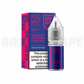 Blueberry Blackberry Lemonade 10ml Nic Salt E-Liquid By Pod Salt Nexus